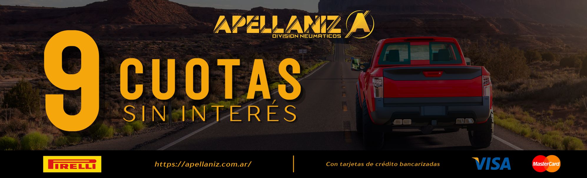 9 cuotas sin interés